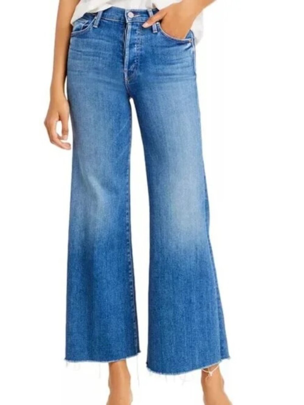 Tomcat Roller Fray - Mother Denim Wash Groovy Kind of Love- Size 26